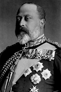 Button König Edward VII